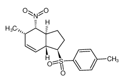 (+/-)-5-methyl-1α-((4-methylphenyl)sulfonyl)-4-nitro-2,3,3aβ,4α,5α,7aα-hexahydro-1H-indene CAS:96556-67-1 manufacturer & supplier