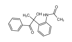 N-[2-(1-Hydroxy-1-methyl-2-oxo-2-phenyl-ethyl)-phenyl]-acetamide CAS:96569-42-5 manufacturer & supplier