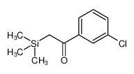 Ethanone, 1-(3-chlorophenyl)-2-(trimethylsilyl)- CAS:96574-69-5 manufacturer & supplier