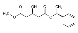 (3R,1'R)-methyl 1'-phenylethyl 3-hydroxypentanedioate CAS:96575-20-1 manufacturer & supplier