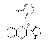 2-(2-((2-chlorobenzyl)oxy)-1,4-benzodioxan-2-yl)-2-imidazoline CAS:96576-38-4 manufacturer & supplier