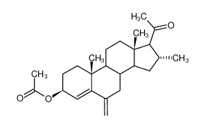 6-Methylen-16α-methyl-Δ4-pregnen-3β-ol-20-on-3-acetat CAS:96580-17-5 manufacturer & supplier