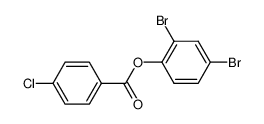 4-chloro-benzoic acid-(2,4-dibromo-phenyl ester) CAS:96583-89-0 manufacturer & supplier