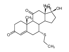 7α-Ethylmercapto-11-oxo-17α-methyl-testosteron CAS:96584-62-2 manufacturer & supplier