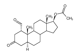 17β-Acetoxy-1α-formyl-5α-androstan-3-on CAS:96584-63-3 manufacturer & supplier