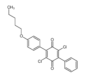 2,5-Dichlor-3-phenyl-6-(4-pentyloxy-phenyl)-1,4-benzochinon CAS:96585-15-8 manufacturer & supplier