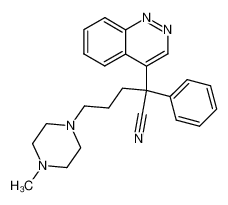 2-cinnolin-4-yl-5-(4-methyl-piperazin-1-yl)-2-phenyl-pentanenitrile CAS:96585-20-5 manufacturer & supplier