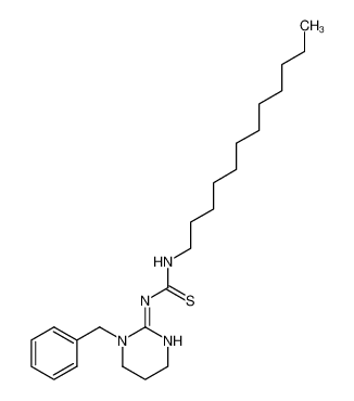 1-(1-benzyl-1,4,5,6-tetrahydro-pyrimidin-2-yl)-3-dodecyl-thiourea CAS:96586-73-1 manufacturer & supplier