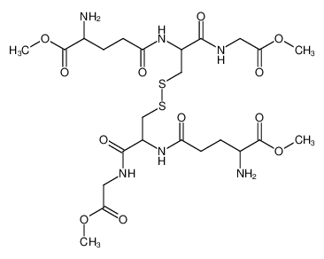 2-Amino-4-[2-[2-(4-amino-4-methoxycarbonyl-butyrylamino)-2-(methoxycarbonylmethyl-carbamoyl)-ethyldisulfanyl]-1-(methoxycarbonylmethyl-carbamoyl)-ethylcarbamoyl]-butyric acid methyl ester CAS:96586-74-2 manufacturer & supplier