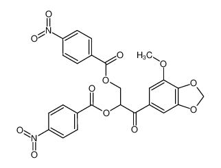 5-Methoxy-3,4-methylendioxy-α,β-bis-(4-nitro-benzoyloxy)-propiophenon CAS:96587-03-0 manufacturer & supplier