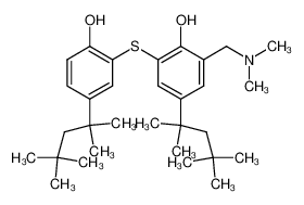 (2-Hydroxy-5-(2,4,4-trimethyl-pentyl)-phenyl)-(3-dimethylaminomethyl-2-hydroxy-5-(2,4,4-trimethyl-pentyl)-phenyl)-sulfid CAS:96589-56-9 manufacturer & supplier