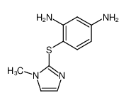 (diamino-2,4 phenyl)-thio-2 methyl-1 imidazole CAS:96591-93-4 manufacturer & supplier