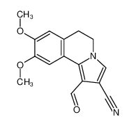 1-Formyl-5,6-dihydro-8,9-dimethoxypyrrolo(2,1-a)isochinolin-2-carbonitril CAS:96594-44-4 manufacturer & supplier