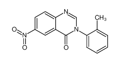 6-nitro-3-o-tolyl-3H-quinazolin-4-one CAS:966-94-9 manufacturer & supplier