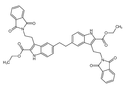 1,2-Bis(2-ethoxycarbonyl-3-(2-phthalimidoethyl)indol-5-yl)ethane CAS:96600-41-8 manufacturer & supplier