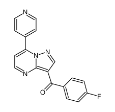 (4-fluorophenyl)(7-(pyridin-4-yl)pyrazolo[1,5-a]pyrimidin-3-yl)methanone CAS:96603-95-1 manufacturer & supplier