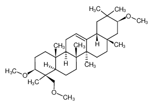 (3S,4aS,6aS,6bR,8aR,9S,10S,12aR,12bR,14bR)-3,10-Dimethoxy-9-methoxymethyl-2,2,4a,6a,6b,9,12a-heptamethyl-1,2,3,4,4a,5,6,6a,6b,7,8,8a,9,10,11,12,12a,12b,13,14b-icosahydro-picene CAS:96608-99-0 manufacturer & supplier