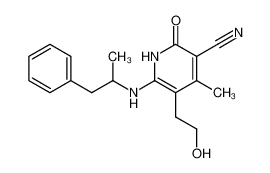 2-(β-Phenylisopropylamino)-3-(β-hydroxyethyl)-4-methyl-5-cyano-6-hydroxypyridine CAS:96609-81-3 manufacturer & supplier