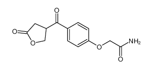 Acetamide, 2-[4-[(tetrahydro-5-oxo-3-furanyl)carbonyl]phenoxy]- CAS:96610-24-1 manufacturer & supplier