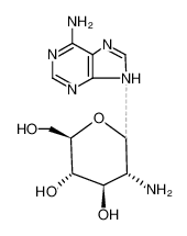 2-amino-1-(6-amino-purin-9-yl)-ξ-D-1,2-dideoxy-glucopyranose CAS:96613-37-5 manufacturer & supplier