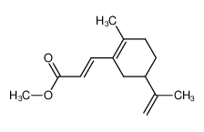 methyl (E)-3-(2-methyl-5-(2-propenyl)cyclohexenyl)acrylate CAS:96615-38-2 manufacturer & supplier