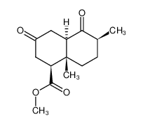 (1α,4aβ,6α,8aα)-(+/-)-decahydro-6,8a-dimethyl-3,5-dioxo-1-naphthalenecarboxylic acid methyl ester CAS:96617-04-8 manufacturer & supplier