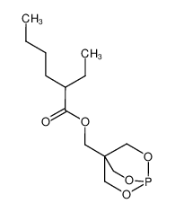 2-ethyl-hexanoic acid 2,6,7-trioxa-1-phospha-bicyclo[2.2.2]oct-4-ylmethyl ester CAS:96621-62-4 manufacturer & supplier