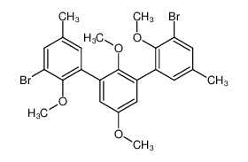 3,3'-dibromo-2,2',5',2'-tetramethoxy-5,5'-dimethyl-(1.1':3',1'-terphenyl) CAS:96625-85-3 manufacturer & supplier