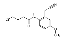 4-Chloro-N-(2-cyanomethyl-4-methoxy-phenyl)-butyramide CAS:96631-64-0 manufacturer & supplier