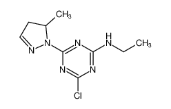 4-chloro-N-ethyl-6-(5-methyl-4,5-dihydro-1H-pyrazol-1-yl)-1,3,5-triazin-2-amine CAS:96632-65-4 manufacturer & supplier