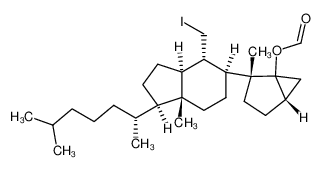 Formic acid (2R,5S)-2-[(1R,3aS,4S,5S,7aR)-1-((R)-1,5-dimethyl-hexyl)-4-iodomethyl-7a-methyl-octahydro-inden-5-yl]-2-methyl-bicyclo[3.1.0]hex-1-yl ester CAS:96632-86-9 manufacturer & supplier