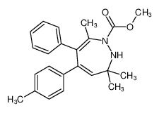 methyl 3,3,7-trimethyl-6-phenyl-5-(p-tolyl)-2,3-dihydro-1H-1,2-diazepine-1-carboxylate CAS:96633-47-5 manufacturer & supplier