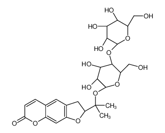 (2R)-2-[2-[(2S,3R,4R,5S,6R)-3,4-dihydroxy-6-(hydroxymethyl)-5-[(2R,3R,4S,5S,6R)-3,4,5-trihydroxy-6-(hydroxymethyl)oxan-2-yl]oxyoxan-2-yl]oxypropan-2-yl]-2,3-dihydrofuro[3,2-g]chromen-7-one CAS:96638-81-2 manufacturer & supplier