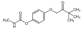 2-Butanone, 3,3-dimethyl-1-[4-[[(methylamino)carbonyl]oxy]phenoxy]- CAS:96640-11-8 manufacturer & supplier