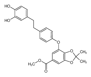 methyl 7-(4-(2-(2,3-dihydroxyphenyl)ethyl)phenoxy)-2,2-dimethyl-1,3-benzodioxole-5-carboxylate CAS:96643-01-5 manufacturer & supplier