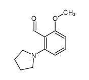 2-methoxy-6-(1-pyrrolidynyl)benzaldehyde CAS:96648-99-6 manufacturer & supplier