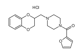 [4-(2,3-Dihydro-benzo[1,4]dioxin-2-ylmethyl)-piperazin-1-yl]-furan-2-yl-methanone; hydrochloride CAS:96649-47-7 manufacturer & supplier