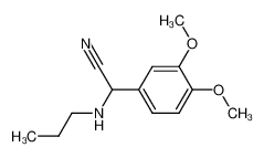 Propylamino-(3,4-dimethoxy-phenyl)-essigsaeure-nitril CAS:96654-47-6 manufacturer & supplier