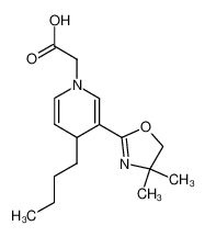 1-(4-n-butyl-3-(4,4-dimethyloxazolin-2-yl)-1,4-dihydropyridyl)acetic acid CAS:96661-33-5 manufacturer & supplier