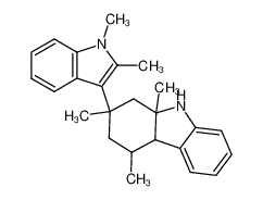 2-(1,2-dimethyl-indol-3-yl)-2,4,9a-trimethyl-1,2,3,4,4a,9a-hexahydro-carbazole CAS:96669-88-4 manufacturer & supplier