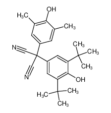 3,5-Dimethyl-4-hydroxy-phenyl-(3,5-di-tert-butyl-4-hydroxy-phenyl)-malonsaeure-dinitril CAS:96669-94-2 manufacturer & supplier