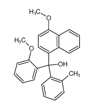 α-(4-Methoxy-1-naphthyl)-α-o-methoxyphenyl-2-methyl-benzylalkohol CAS:96670-64-3 manufacturer & supplier