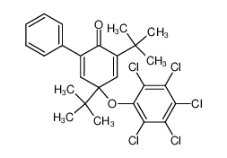 (1,3-Di-tert.-butyl-5-phenyl-4-oxo-cyclohexadien-yl)-(penta-chlorphenyl)-ether CAS:96670-87-0 manufacturer & supplier