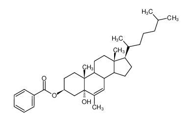 3β-Benzoyloxy-6-methyl-cholesten-(6)-ol-(5α) CAS:96672-24-1 manufacturer & supplier