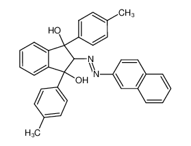 1,3-Dihydroxy-1,3-di-(tol-4-yl)-2-((naphth-2-yl)-azo)-indan CAS:96677-04-2 manufacturer & supplier