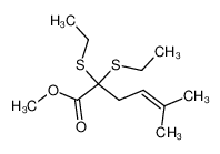 methyl 2,2-bis(ethylthio)-5-methylhex-4-enoate CAS:96694-57-4 manufacturer & supplier