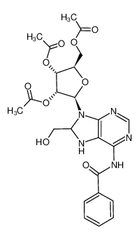 N6-benzoyl-7,8-dihydro-8-hydroxymethyl-2',3',5'-tri-O-acetyladenosine CAS:96695-55-5 manufacturer & supplier