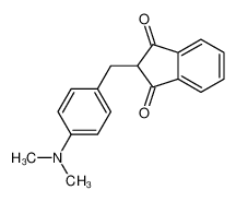 2-[[4-(dimethylamino)phenyl]methyl]indene-1,3-dione CAS:967-04-4 manufacturer & supplier