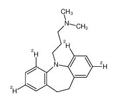 3-(10,11-dihydro-5H-dibenzo[b,f]azepin-5-yl-2,4,6,8-d4)-N,N-dimethylpropan-1-amine CAS:96705-18-9 manufacturer & supplier