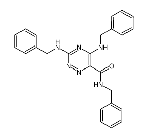 3,5-bis-benzylamino-[1,2,4]triazine-6-carboxylic acid benzylamide CAS:96707-73-2 manufacturer & supplier